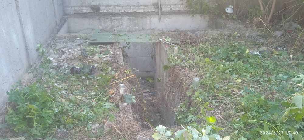 Продам недостроенный капитальный гараж