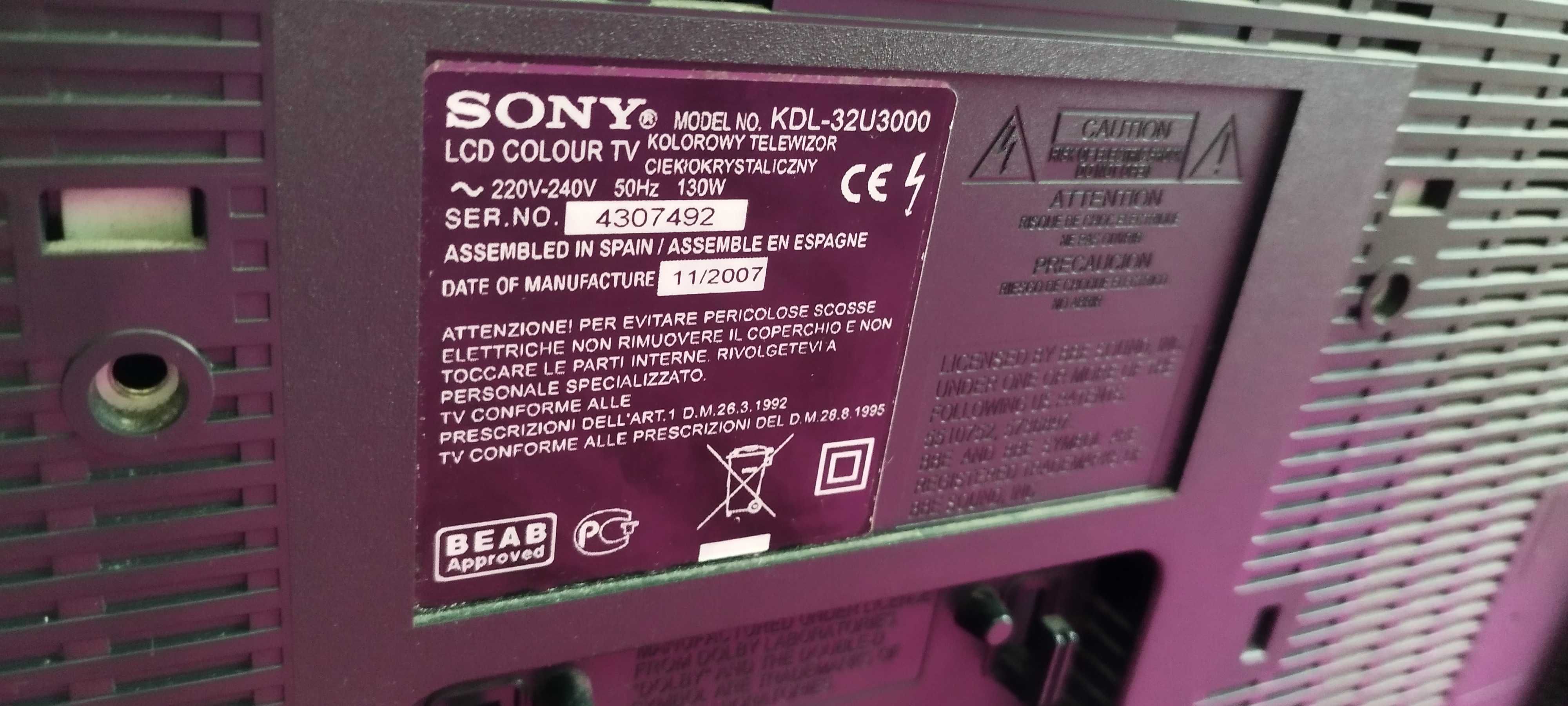 LCD Sony Bravia 32 polegadas (a funcionar)