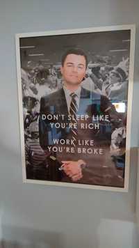 Quadro Wolf Wall Street  Rich