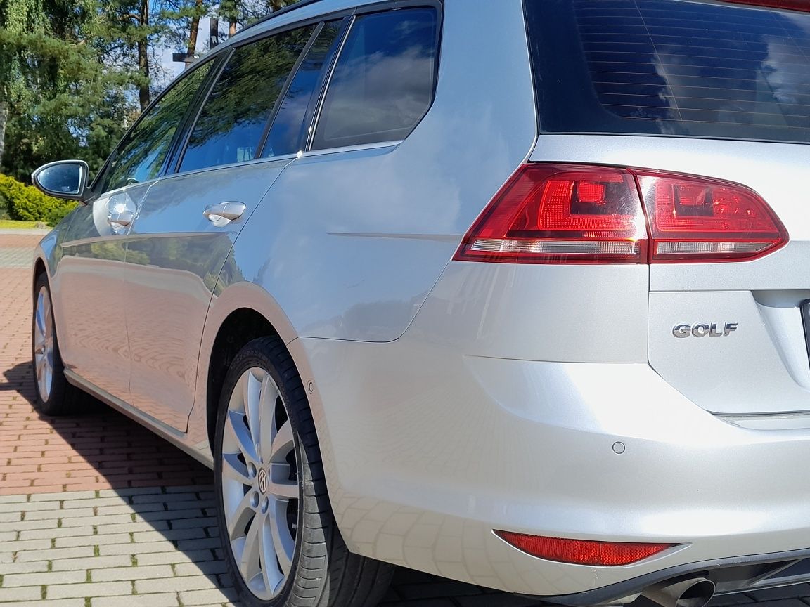 Vw golf Vll (mozliwa zamiana) panorama,radar, DSG ,1.6tdi fotel z masa