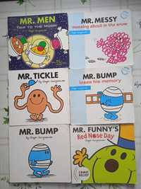 Zestaw książek dla dzieci 6x Mr. Men po angielsku