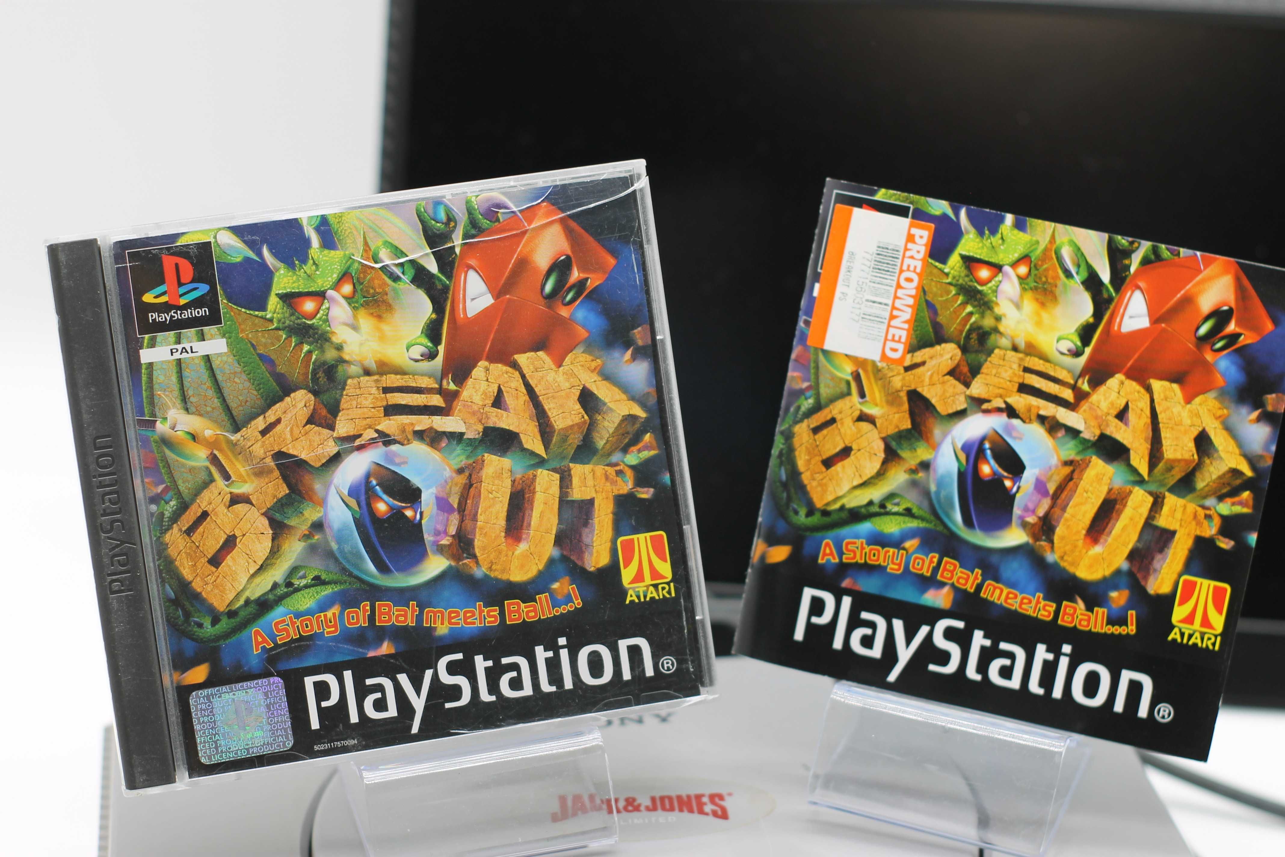 Gra Breakout – PlayStation 1 ps1 psx
