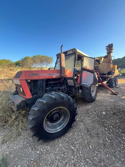 Trator e estilhadora