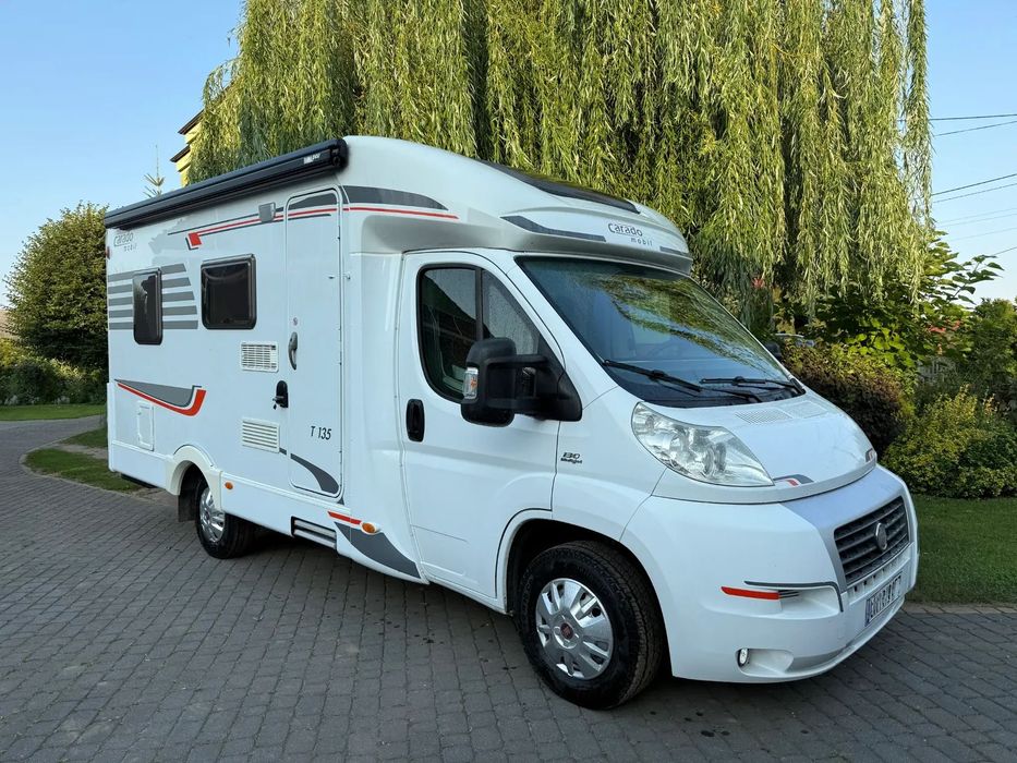 Carado T 135 krótki  4 osoby  Kamper,camper carado półintegra solar,Klimatyzacjax2,krótki 6m zamiana