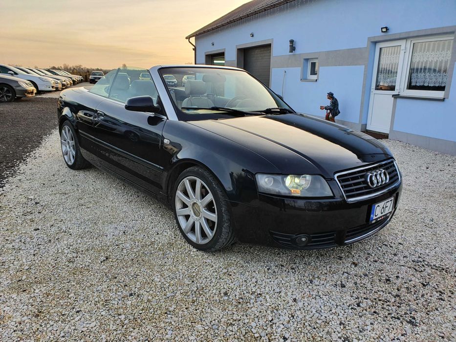 Audi A4 B6 Cabrio 1.8T LPG Automat Skóra Alu 18 cali Zamiana Zapraszam