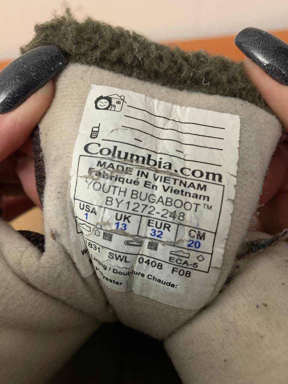 Сапоги Columbia 32 размер