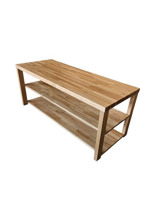 Szafka RTV Stolik audio z drewna dębowego 135 x 50 x 52 cm