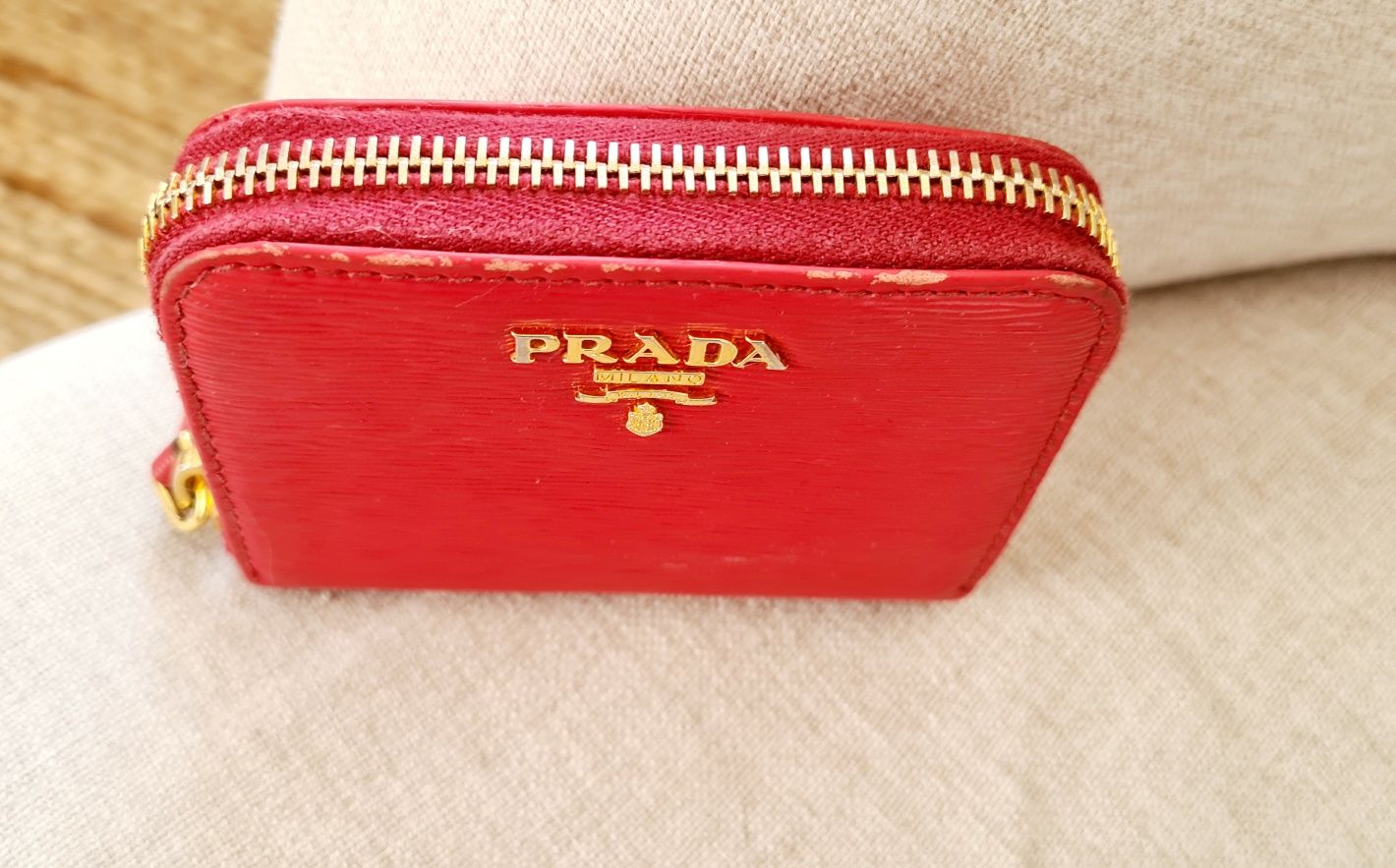 Prada mały portfel