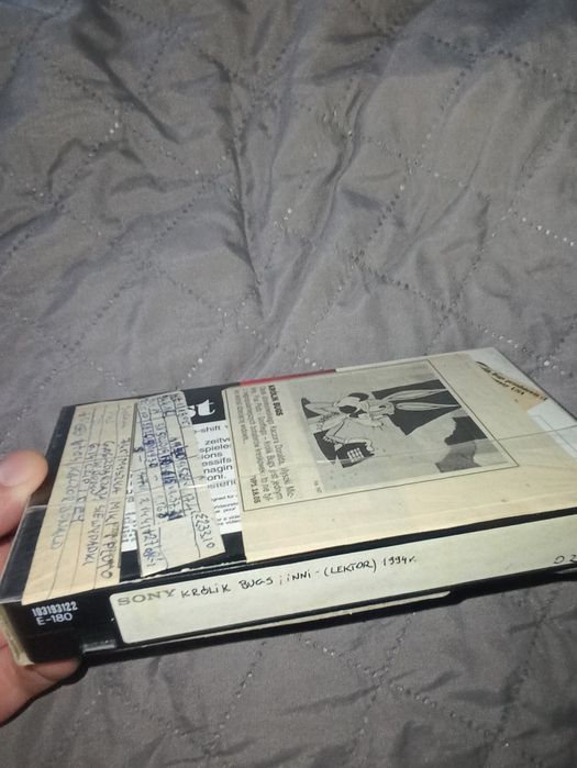 Kaseta VHS królik Bugs 1994