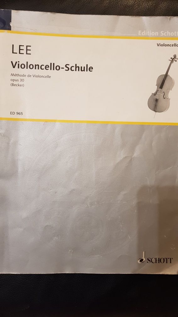 Pautas LEE Violoncello -Schule