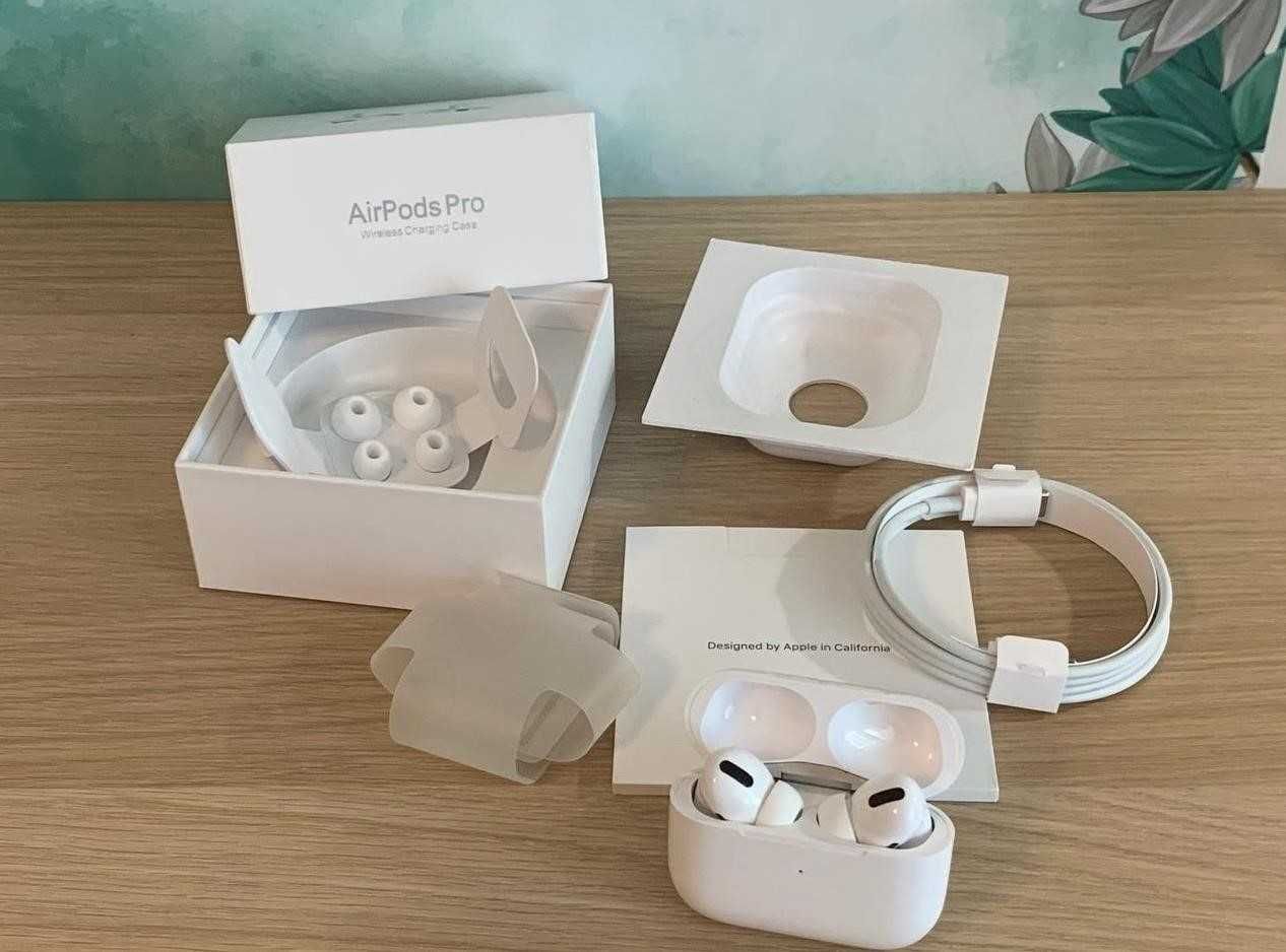 Безпровідні Навушники airpods Pro найвищої якості +чохол