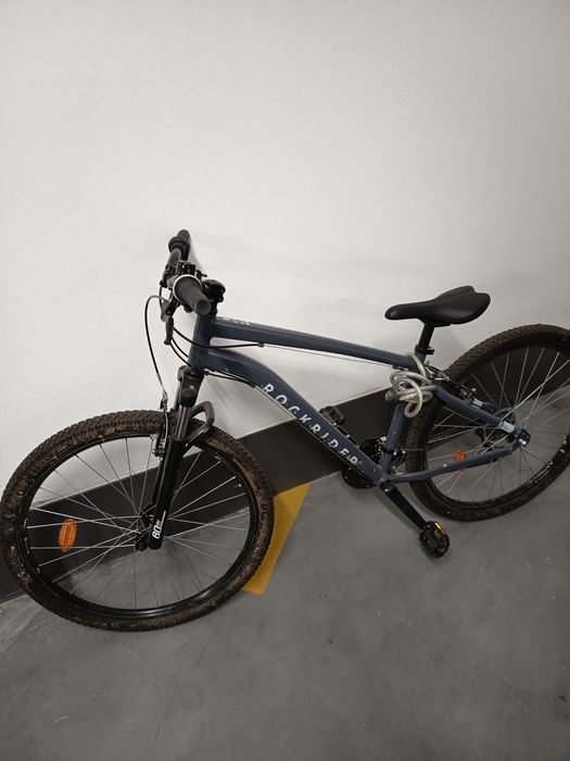 Bicicleta cinzenta Rockrider G