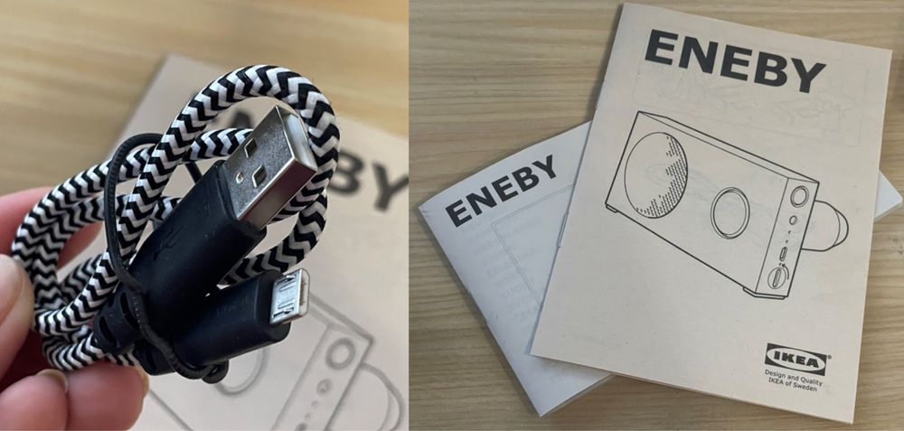 IKEA Eneby Portable - niewielki głośnik Bluetooth, bez baterii