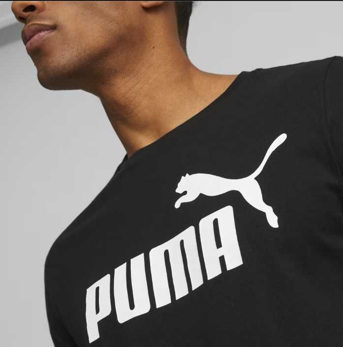 Оригінал Puma Нова футболка ESSENTIALS LOGO MEN'S TEE