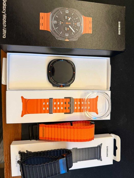 Samsung Galaxy Watch Ultra, rzadko noszony, org. pasek nowy nieużyw.