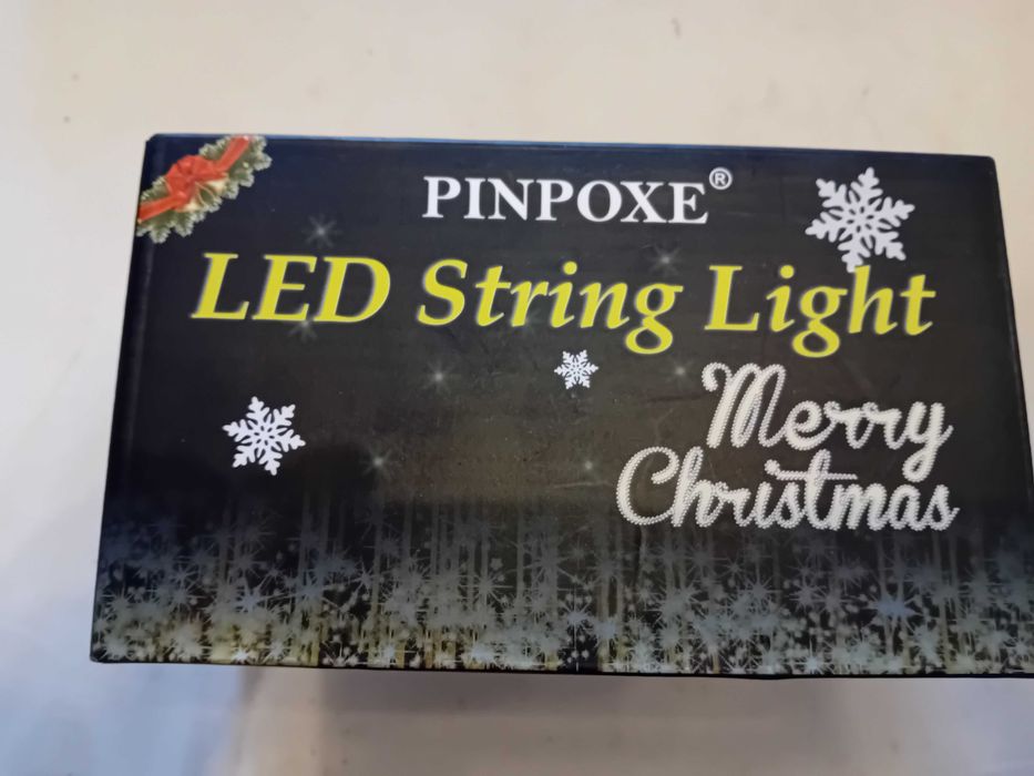 Lamki Led kurtyna świetlna - białe