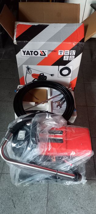 Agregat malarski Yato z 15 metrowym weżem