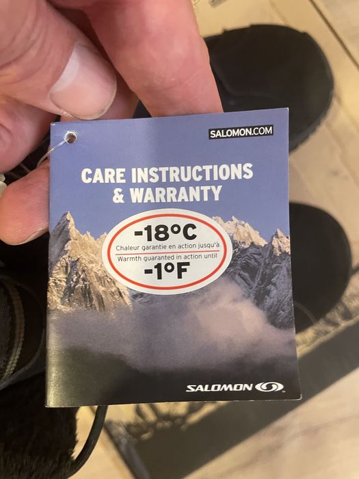 Зимові черевики Salomon Snowtrip 43 розмір оригінал нові