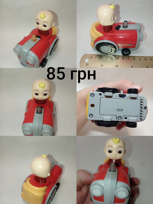 Фигурка Кокомелон Жасмин Аладдин Железный человек Ноутбук Единорог Пот