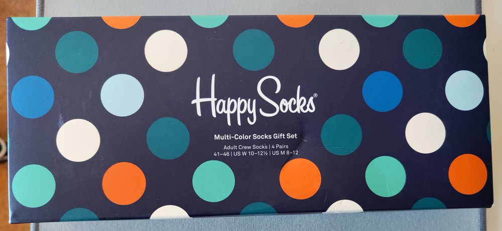 Caixa presente meias Happy Socks (4 pares)