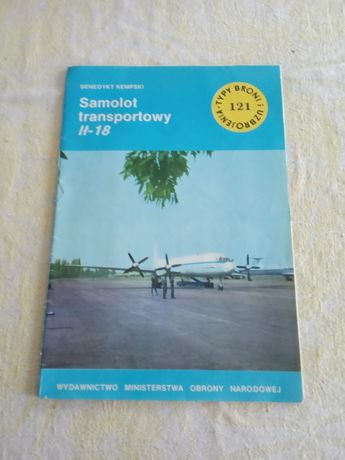 Буклет " Самолёт транспортный ИЛ 18"