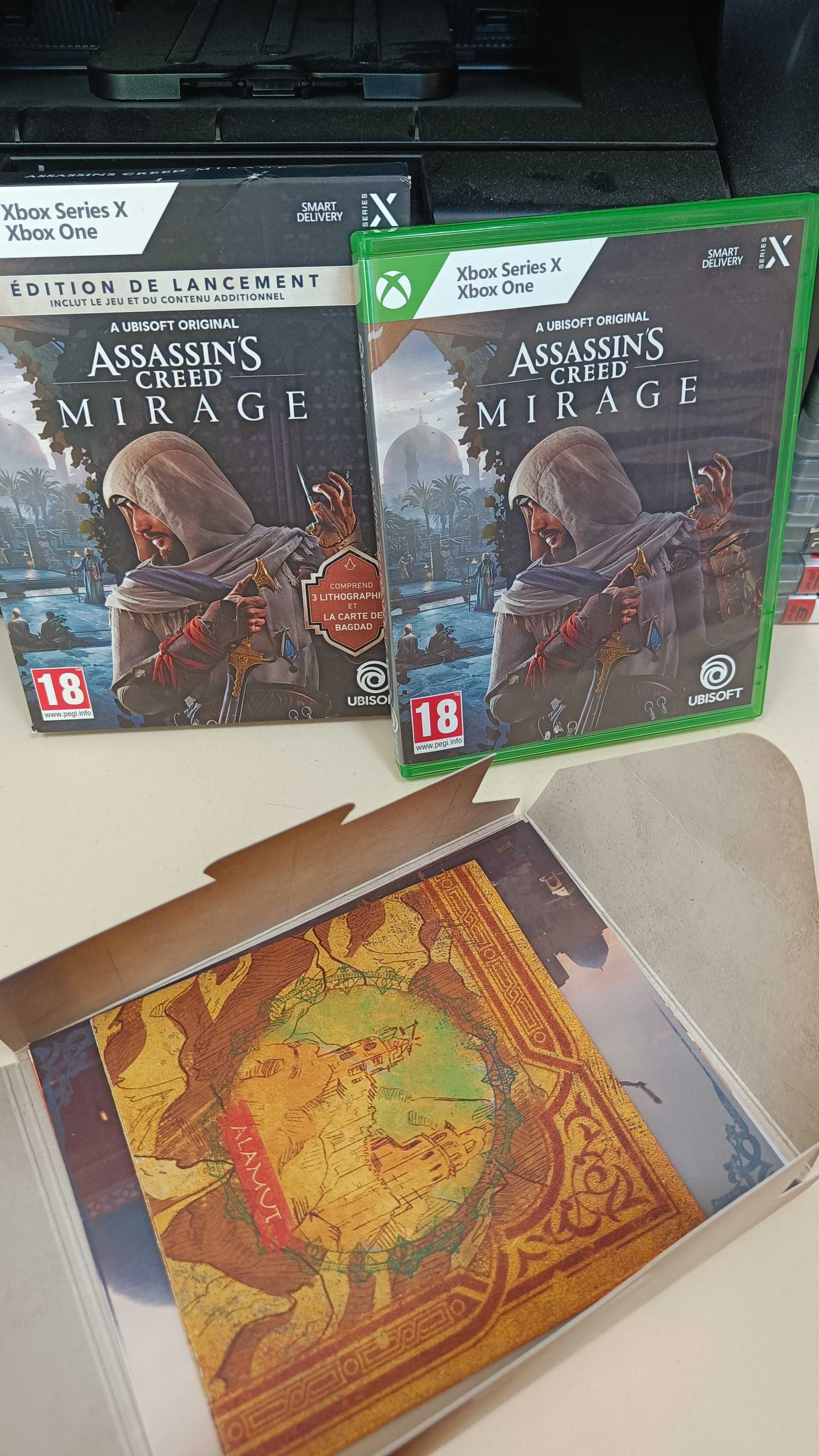 Assassin’s Creed Mirage Launch Edition Xbox Series X Litografie + mapa