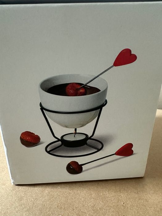 Fondue chocoalte com 2 garfos - Tiger