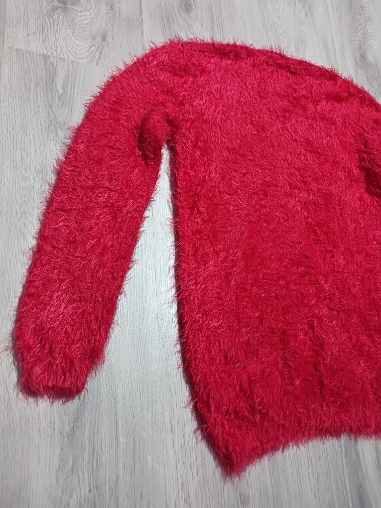 Świąteczny sweter z cekinowym reniferem rozm. 158 / Primark