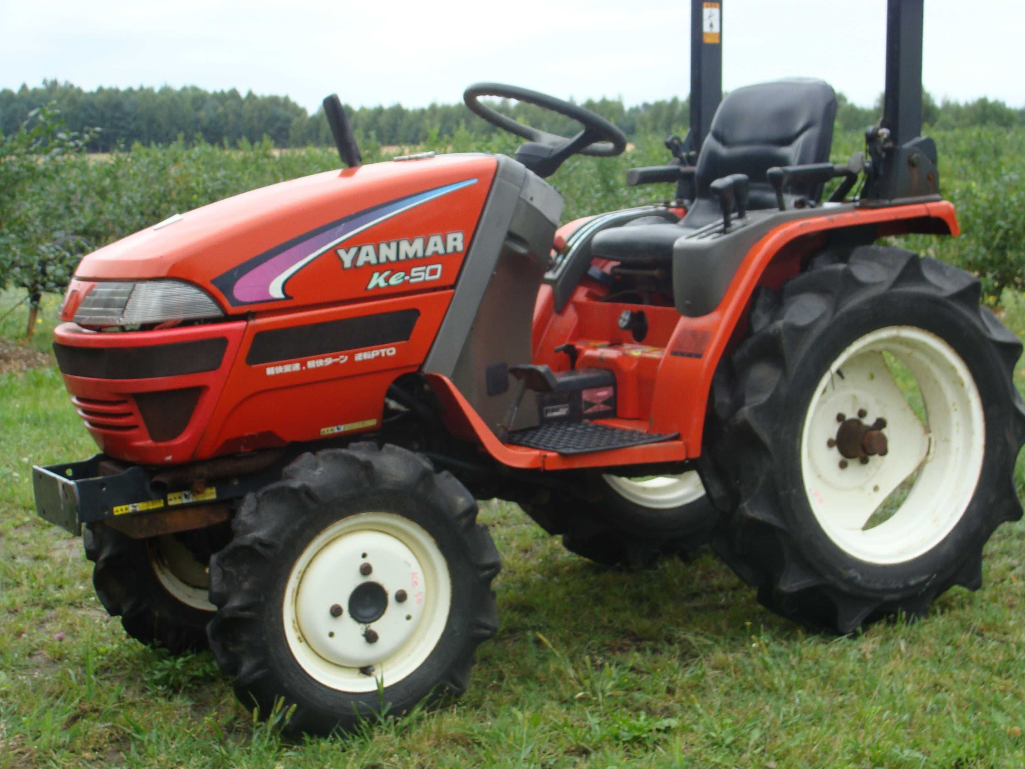 Yanmar Ke 50 traktorek komunalny Iseki Kubota Mitsubishi Honda