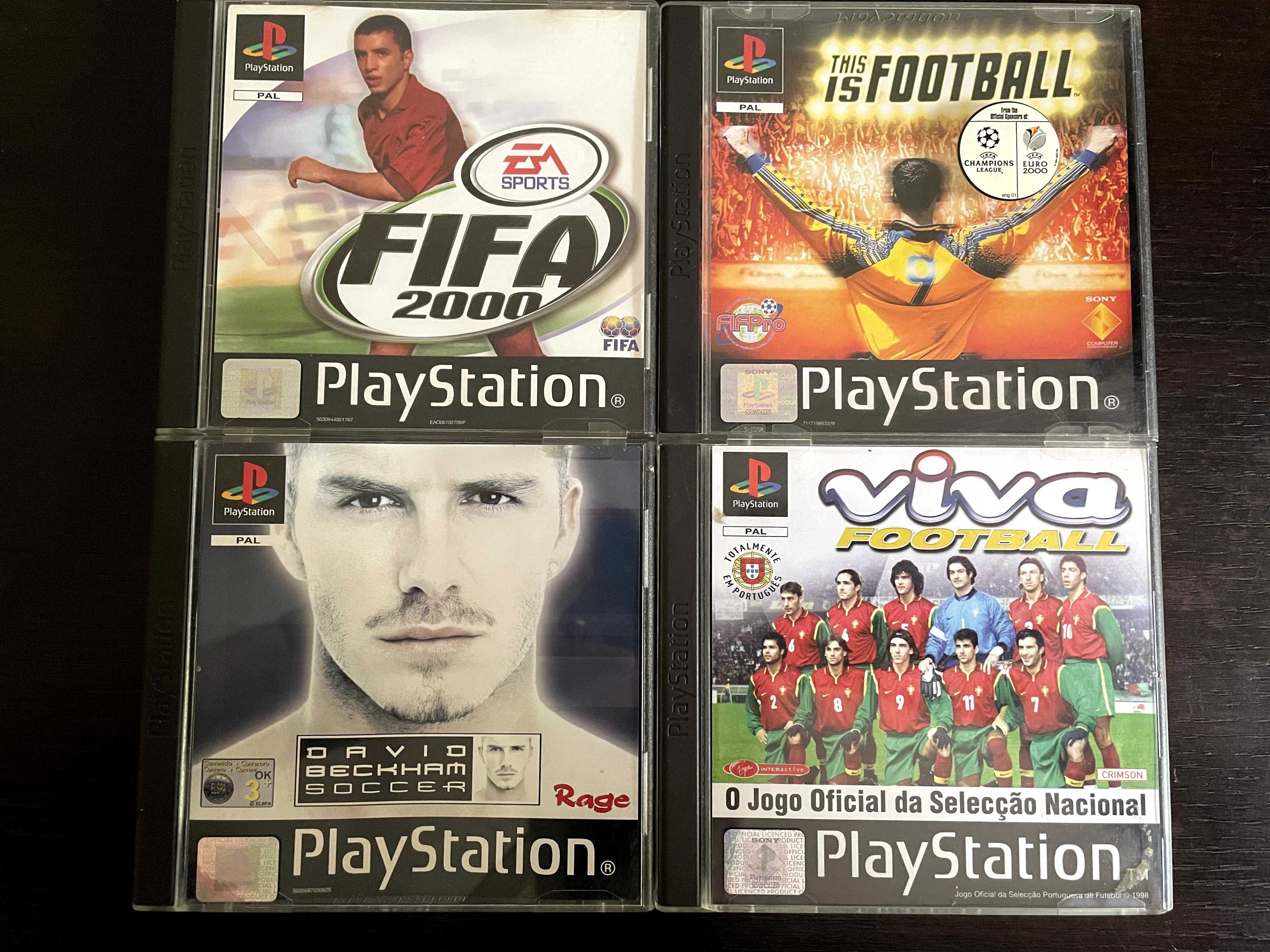 4 jogos de futebol para Playstation