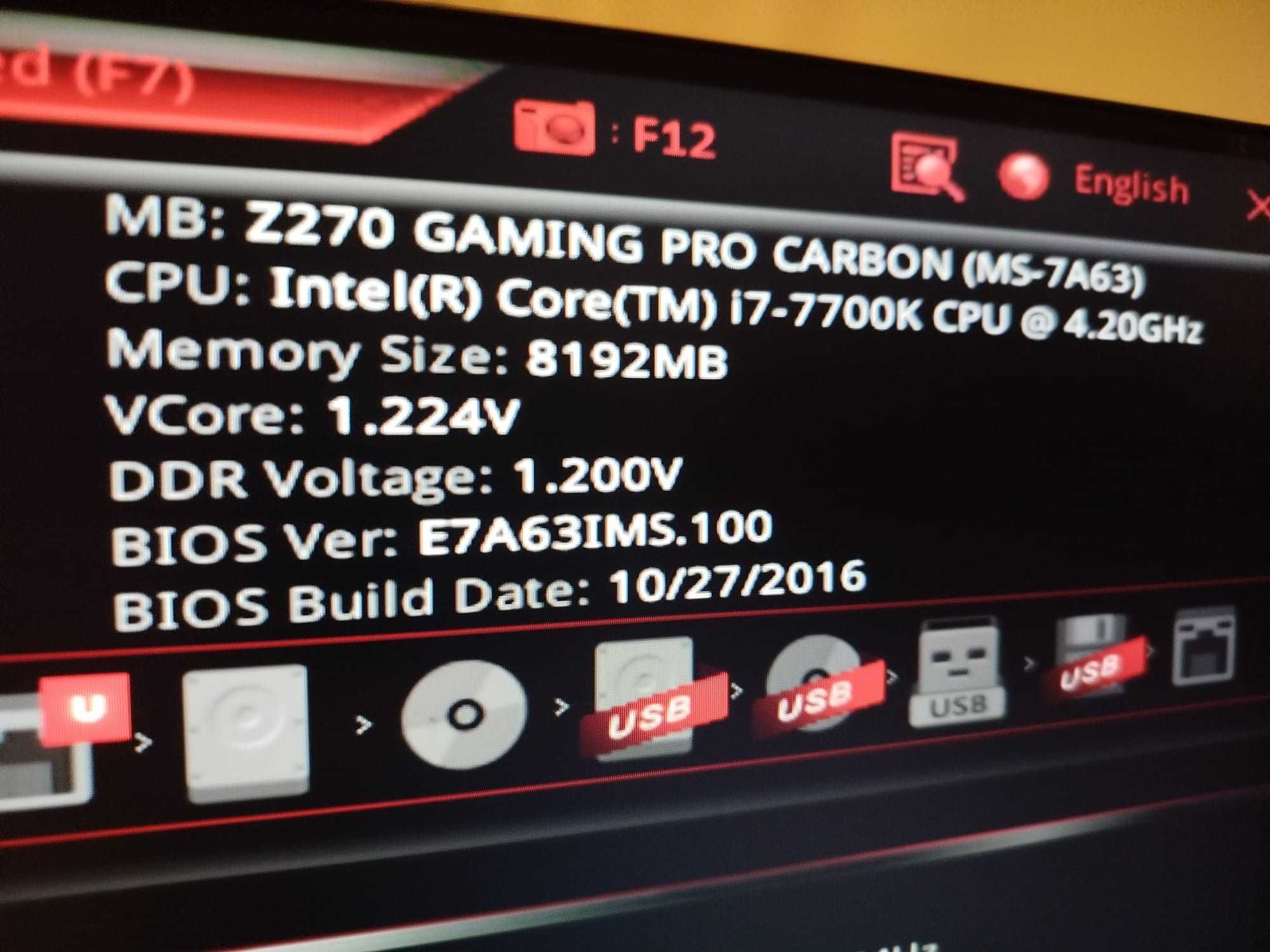 MSI Z270 Gaming Pro Carbon ATX – Suporte Intel 6ª/7ª geração