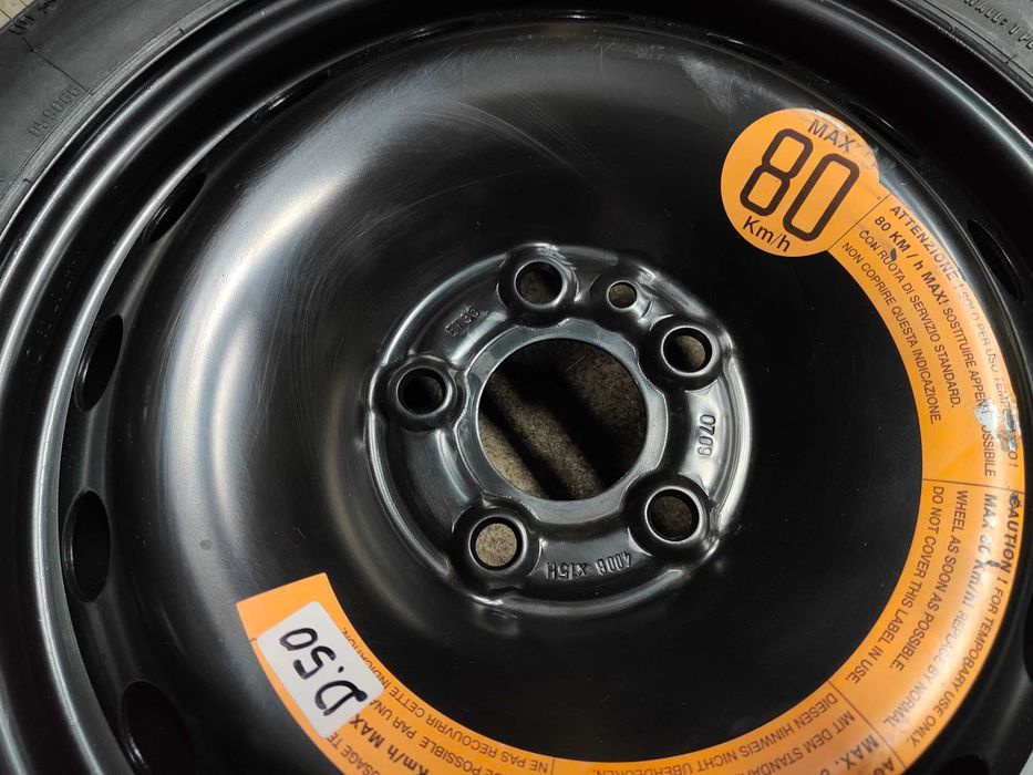 Koło Dojazdowe Dojazdówka 125/80 r15 Fiat 5x98
