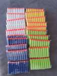 100 Recargas nerf pistola balas dardos
