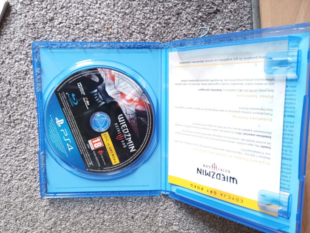 Wiedźmin 3 Witcher 3 +dlc ps4 ps5 en pl ru cs hu zh ko