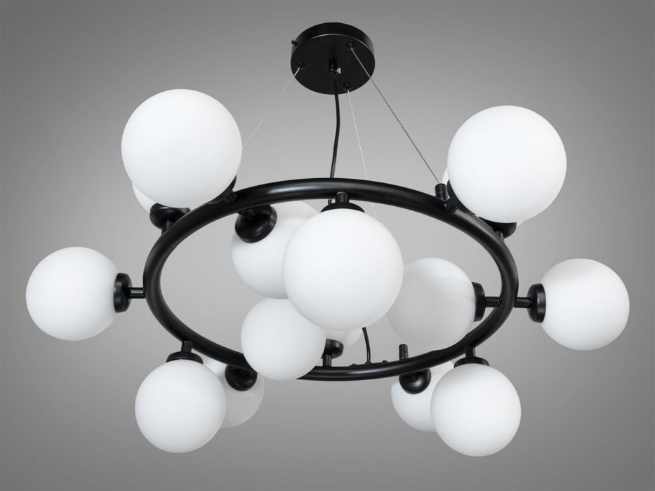 Підвісний світильник люстра в стилі Loft матові плафони