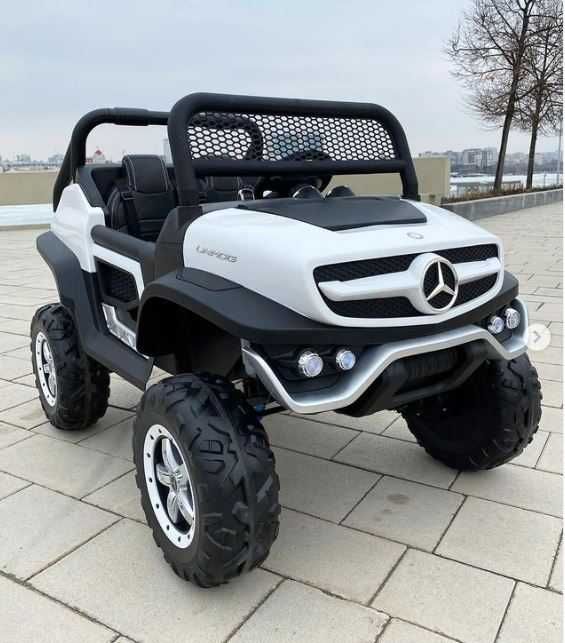 Nowy MERCEDES UNIMOG 4x4 auto BUGGY JEEP na akumulator XXL