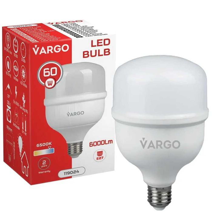 LED лампи 20вт, 30вт, 40вт, 50вт, 60вт