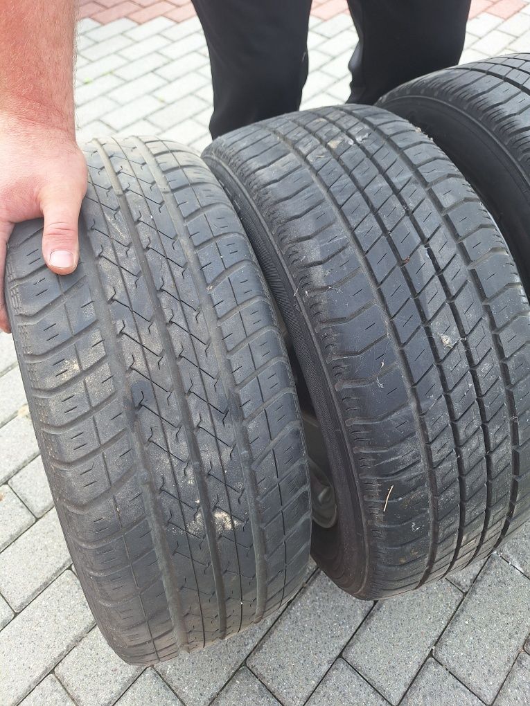 Felgi aluminiowe 4x108 + opony 205/55R15