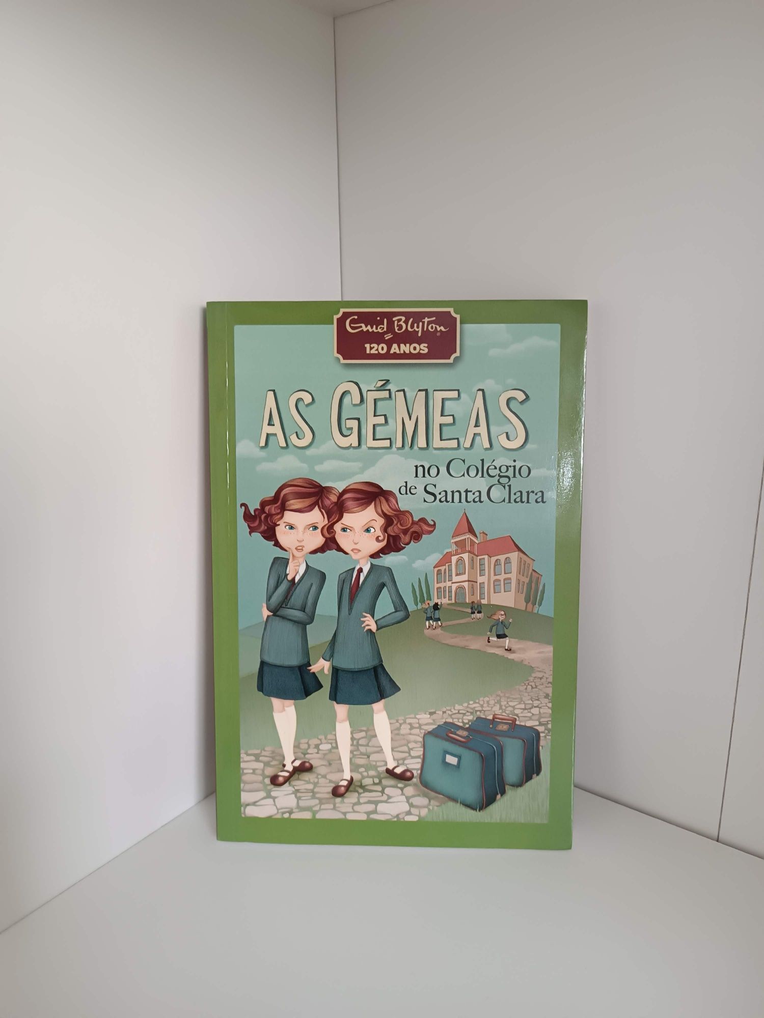 Livro " As gémeas no colégio de santa clara"