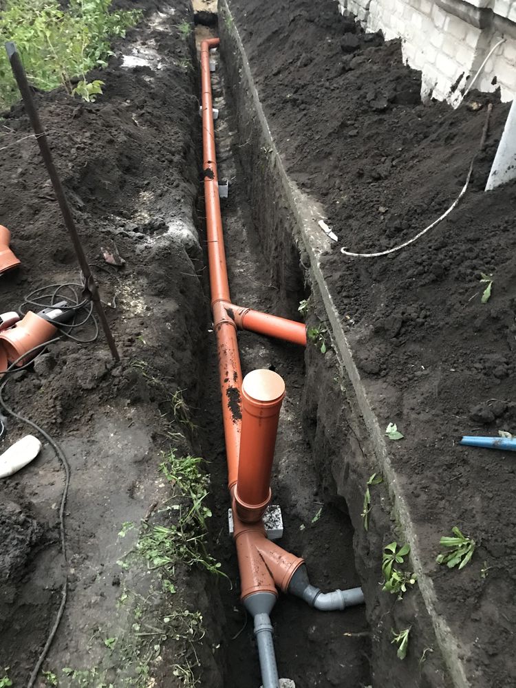 Прокол грунта Прокол под дорогой Замена водопровода Чистка канализации