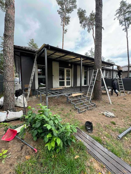 Сварочные работы. Сварщик. Лестницы, Навесы, Решетки, Ворота, Киоски