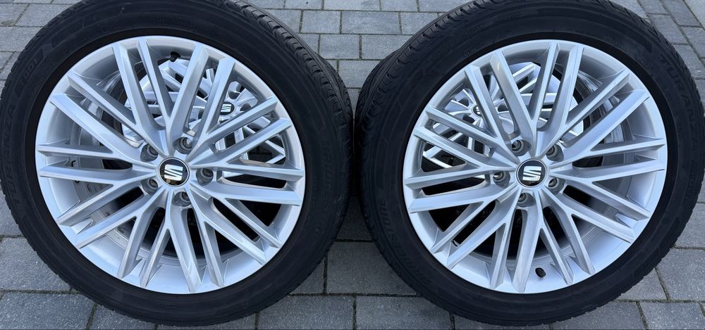 Oryginalne Felgi Seat 5x112 7J Et45 Ateca 215/50r18 T-Roc Karoq