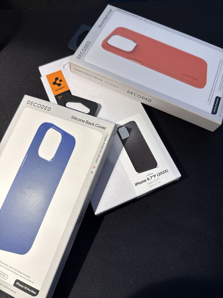 iPhone 15 Pro Max 512GB Blue Titanium z zestawem case-ów