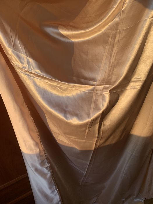 Штори рожеві і персикові