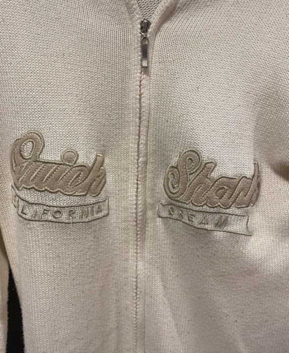 casaco de malha branco