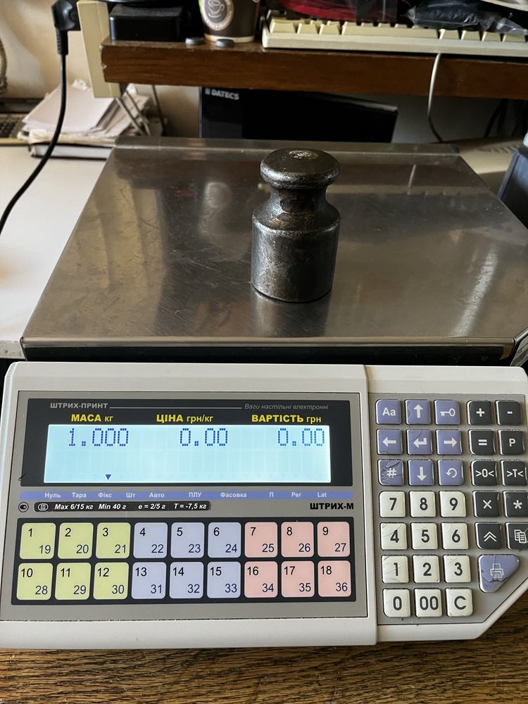 Ваги Digi Sm5100, ШТРИХ-ПРИНТ ФІ 15-2.5 Ваги настільні електронні Весы