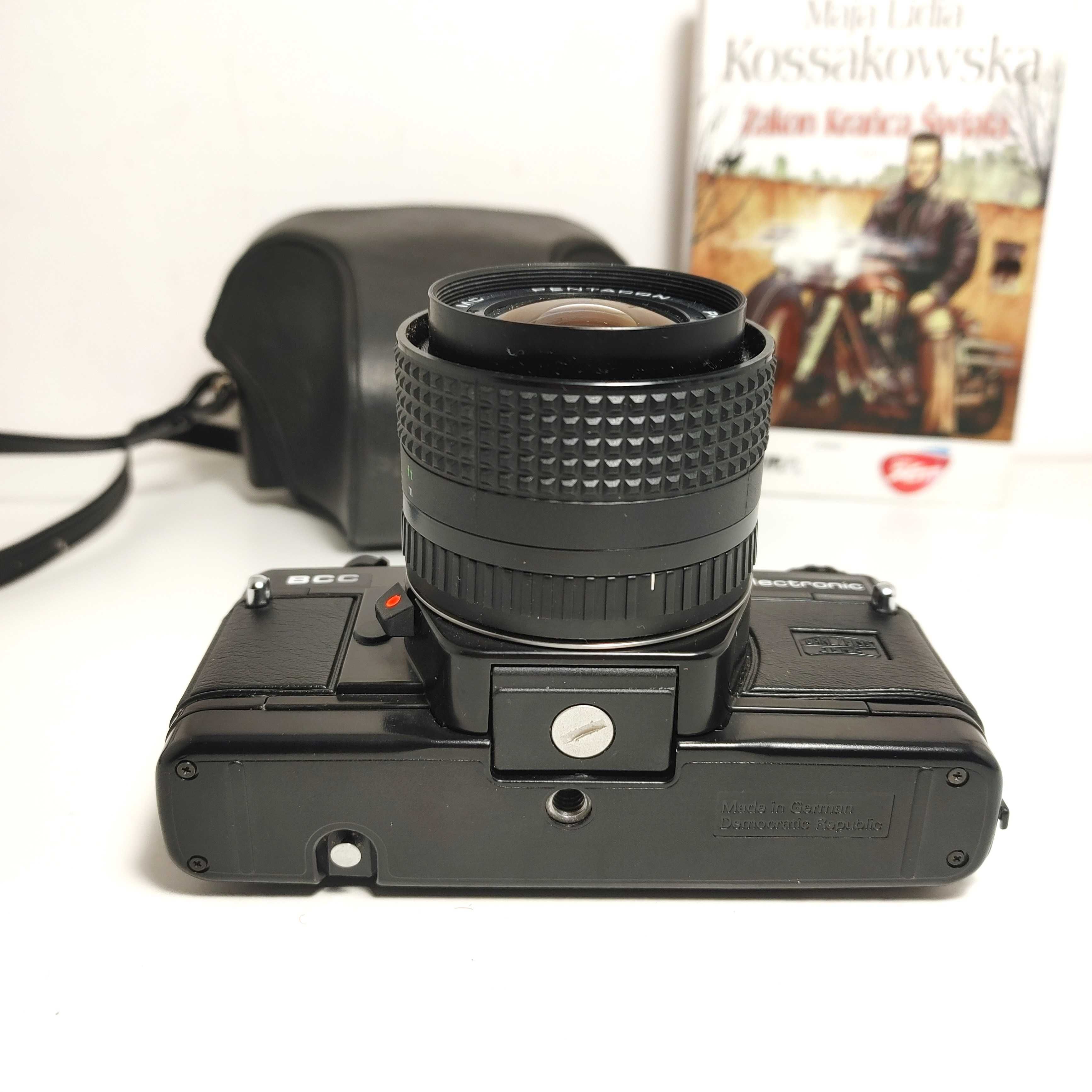 Carl Zeiss Jena Lustrzanka analogowa PRAKTICA BCC Pentacon 28 mm 1:2,8