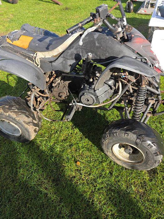 Quad 150cc uszkodzony- duża rama