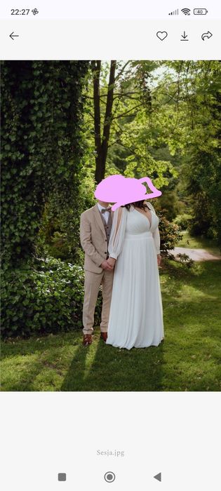 Suknia ślubna plus size