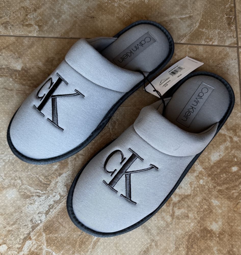 Тапочки нові хатні Calvin Klein шльопанці капці оригінал
